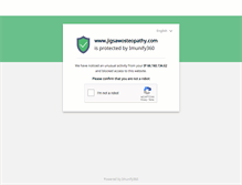 Tablet Screenshot of jigsawosteopathy.com